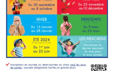 Inscriptions ALSH – année scolaire 2023/2024