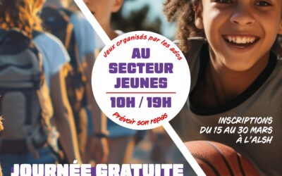 Le Secteur Jeunes ouvre ses portes pour 2 journées spéciales !