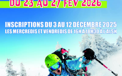  Séjour ski 6/17 ans