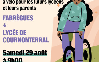 Parcours de reconnaissance à vélo pour les futurs lycéens (et leurs parents) !