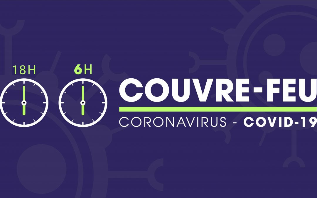 Couvre-feu : changement des horaires d’accueil