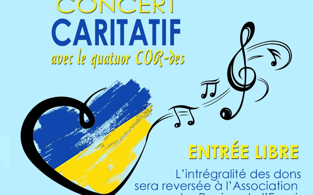 Aide aux familles Ukrainiennes : Concert caritatif