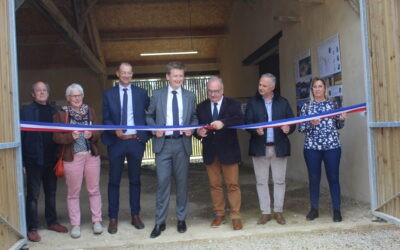 Visite de Monsieur François-Xavier LAUCH, préfet de l’Hérault & inauguration de l’agroécopole de Mirabeau