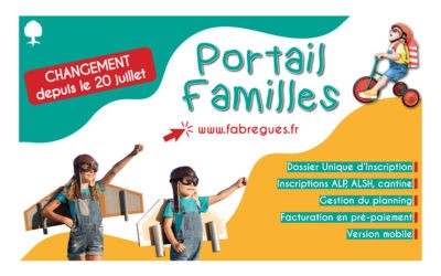 Changement du Portail Familles