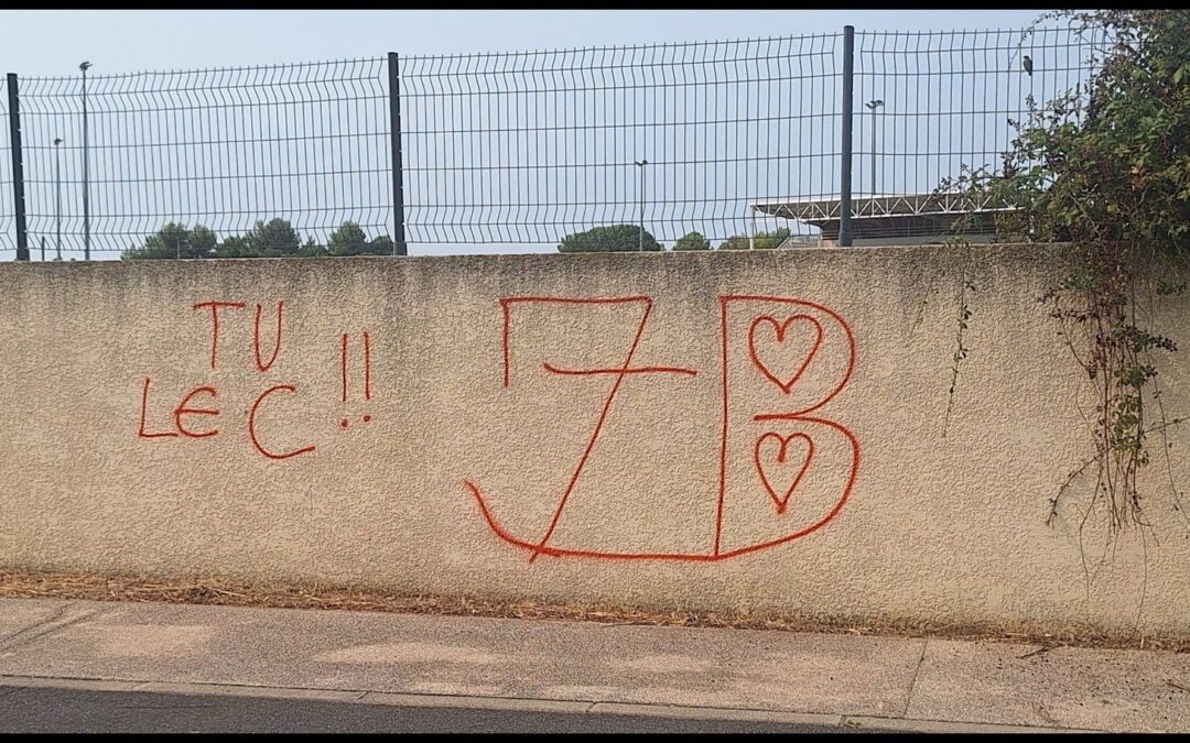 Tags en série à Fabrègues : l’auteur appréhendé