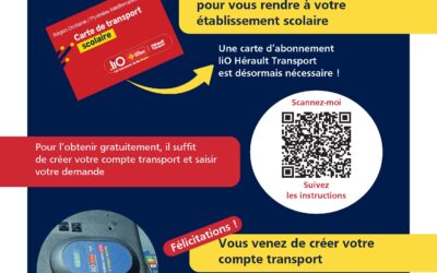 Rentrée 2026-2027 : pensez à l’inscription transport scolaire !
